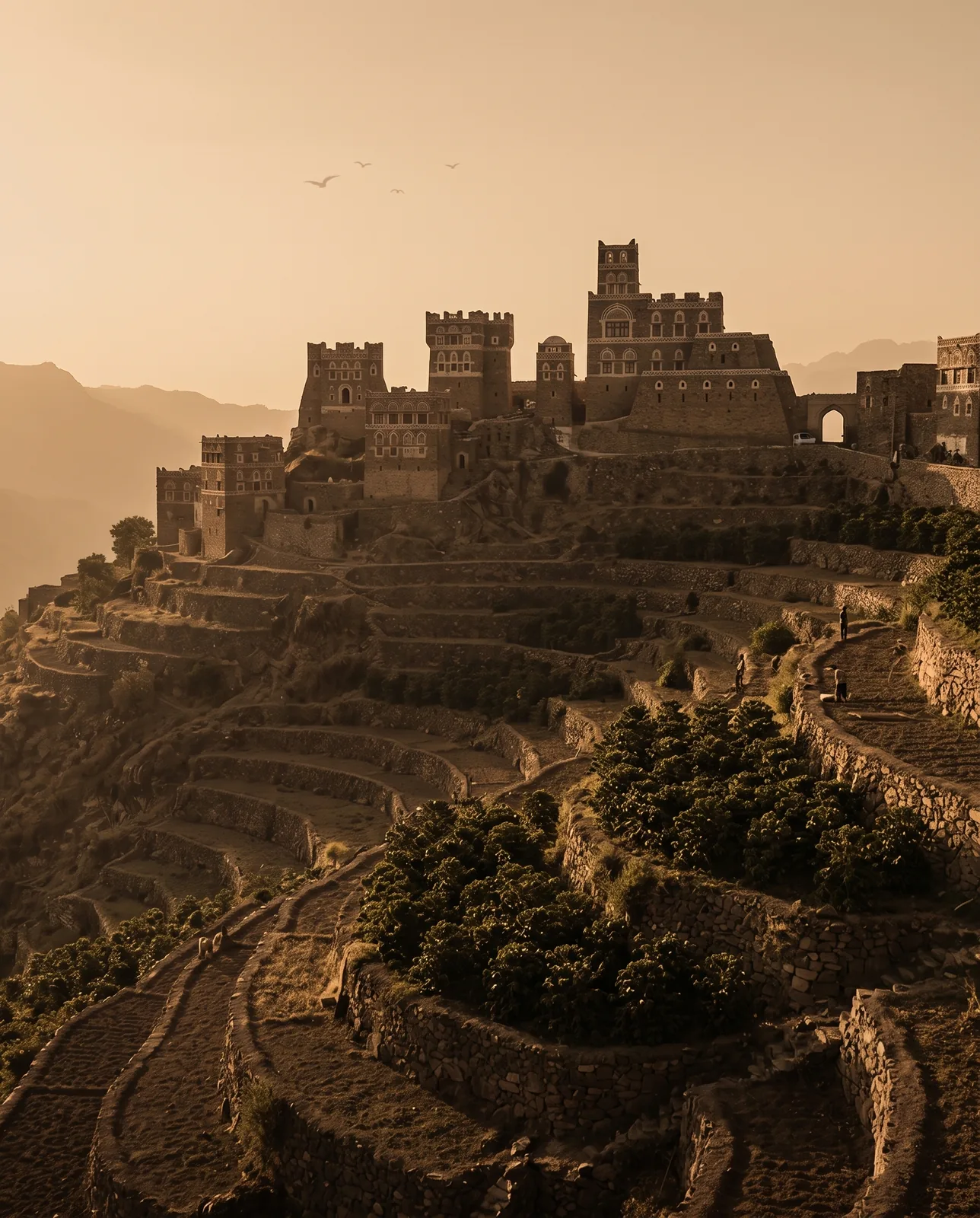 Yemeni highlands — heritage coffee origin of Mokamo